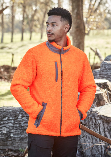 Streetworx Full Zip Sherpa Fleece