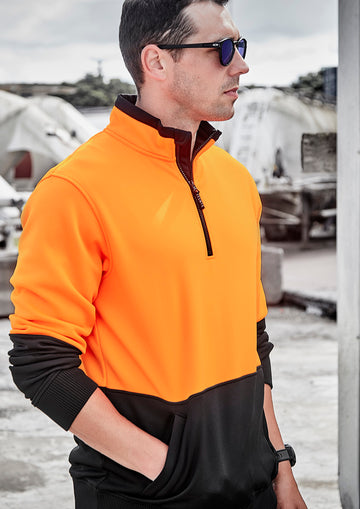 Hi Vis 1/2 Zip Pullover