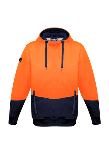 Hi Vis Textured Jacquard Hoodie