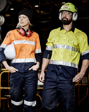 Industrial Long Sleeve Shirt - Shoulder Taped