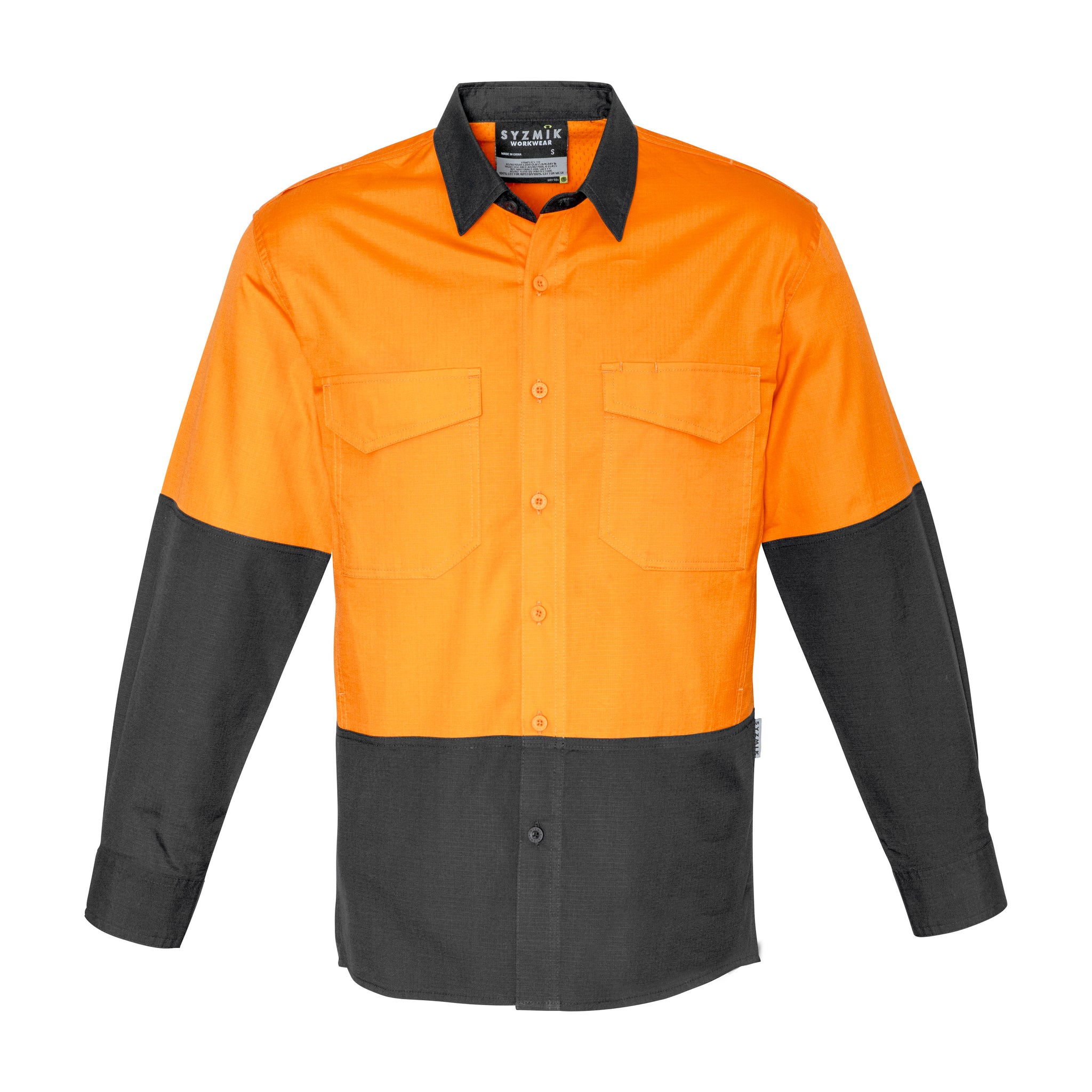 Rugged Cooling Hi Vis Long Sleeve Shirt