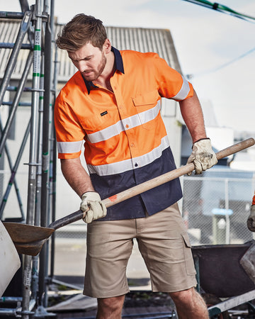 Rugged Cooling Hi Vis Taped Short Sleeve Shirt
