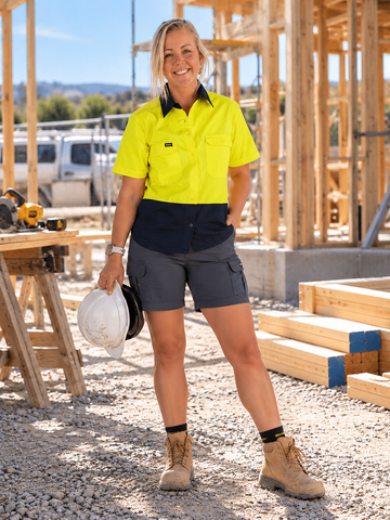 Women's Cool Lightweight Hi Vis Drill Shirt
