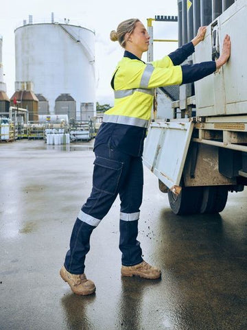 Apex 160 Women's Taped Hi Vis FR Ripstop Vented Shirt